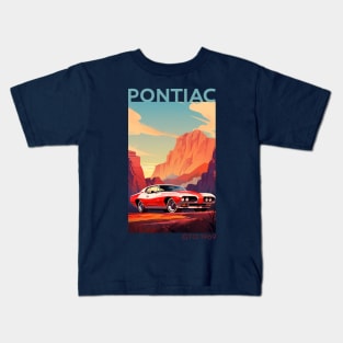 Timeless Thrills: The 1969 Pontiac GTO Tribute Design Kids T-Shirt